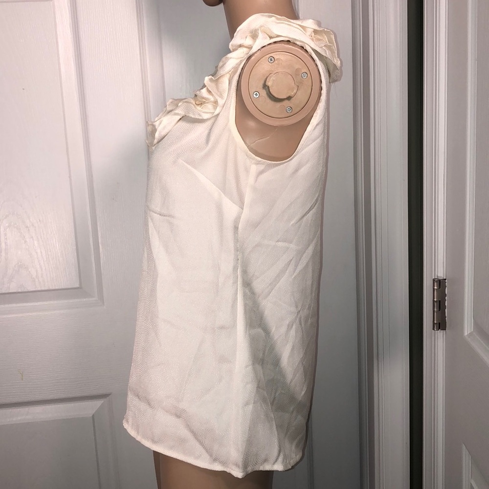 Ann Taylor LOFT Ivory Top XS - Picture 3 of 6